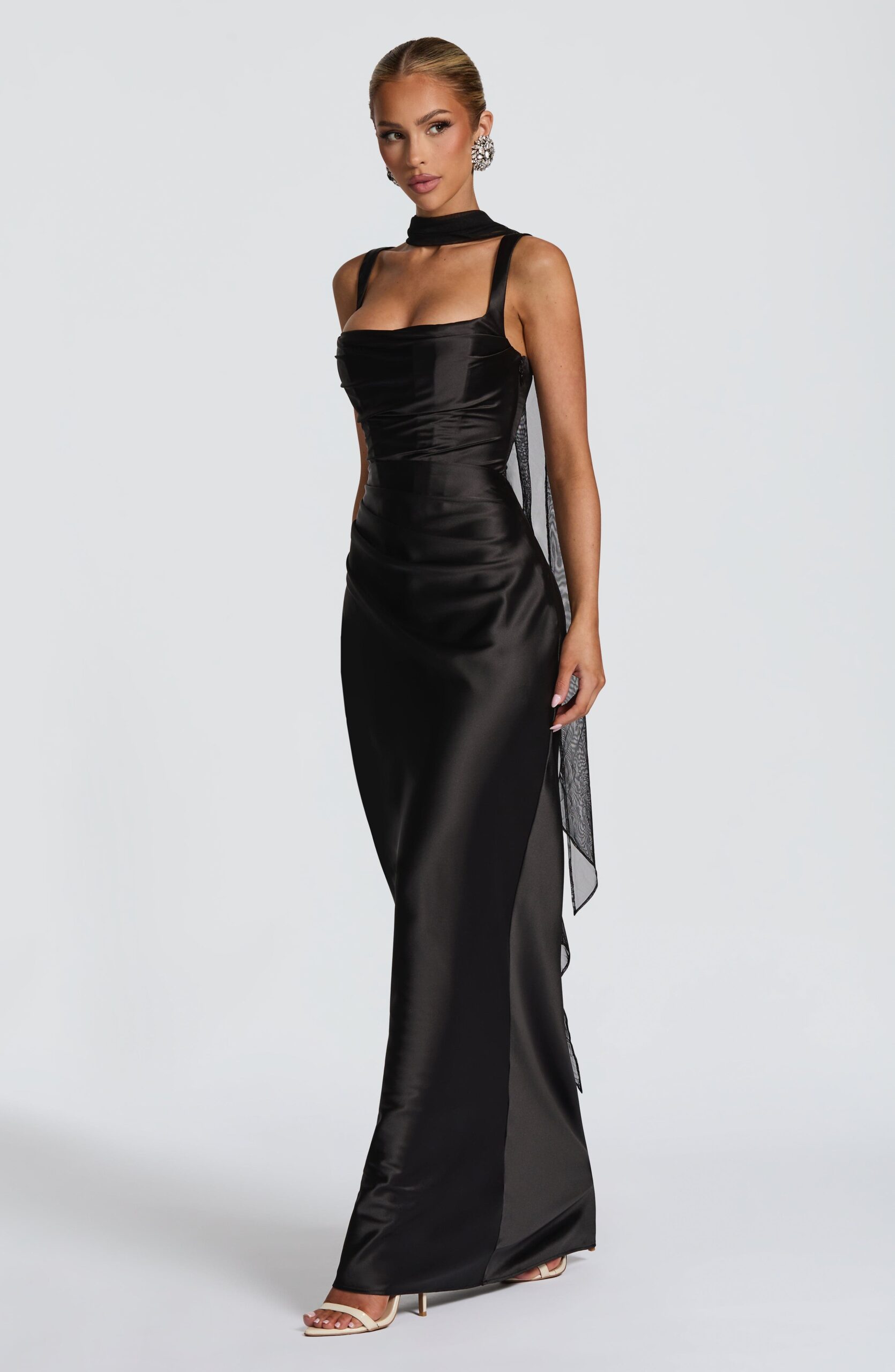 Black Fashion Wrap Double Edges - Image 3