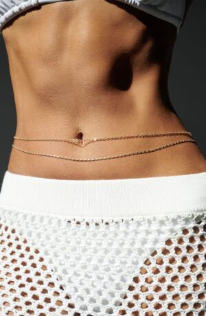 Gold Waist Chain Accessory for Swimwear & Dresses
